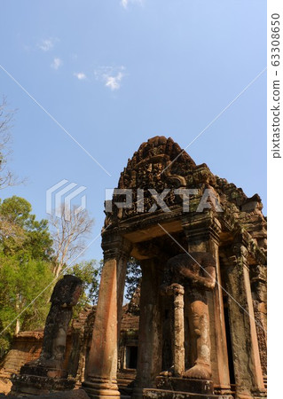 Priya Khan Priyakan Ruins Angkor Wat Ruins World Heritage Cambodia Asia Siem Reap Priya Khan Priyakan Ruins Angkor Wat Ruins World Heritage Cambodia Asia Siem Reap 63308650