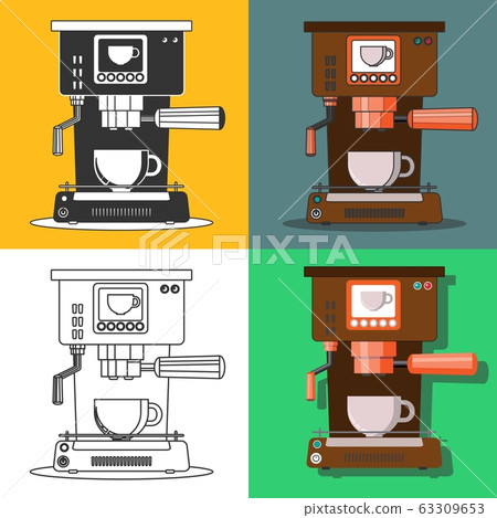 prepare coffee machine for make coffee by barista prepare coffee machine for make coffee by barista 63309653