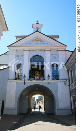 Dawn's gate in Vilnius Dawn's gate in Vilnius 63309976