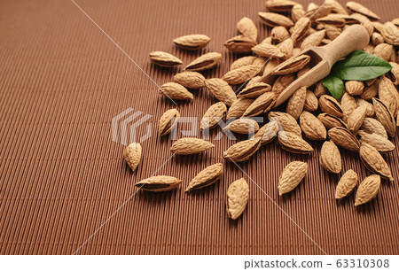 fresh almond nut fresh almond nut 63310308