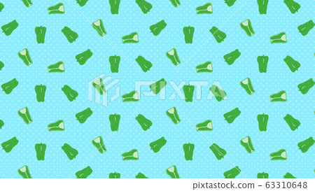 甜椒流行背景基地淺藍色 63310648