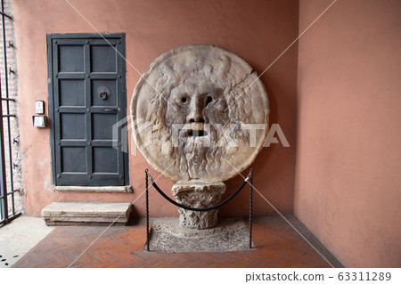 Italy Tourism: Rome, the mouth of truth 63311289