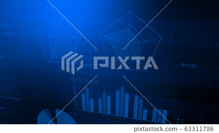商業經濟數據圖表圖文件增長成功3d圖背景背景 63311786