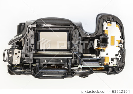 Camera disassembled for repair 63312194