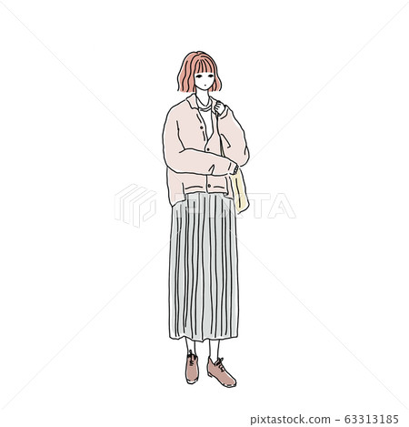 Long skirt women 63313185