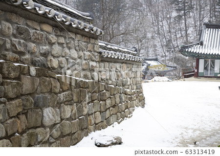 Stone Wall of Temple Stone Wall of Temple 63313419