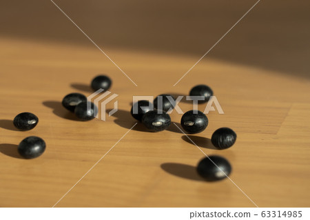 Black beans black soy beans 63314985