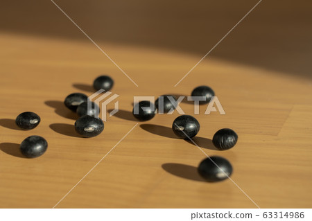 Black beans black soy beans 63314986