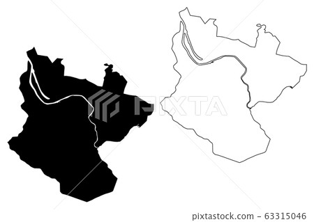 Bilbao City (Kingdom of Spain, Basque Country) map 63315046