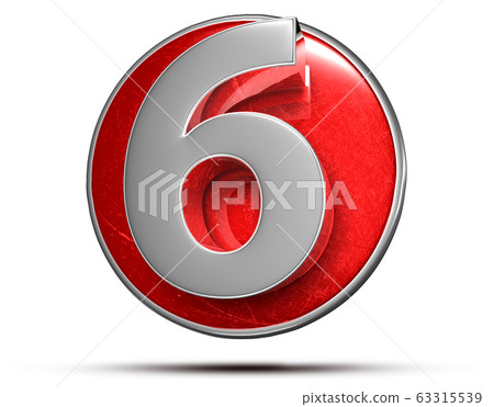Numbers 6 3d. Numbers 6 3d. 63315539