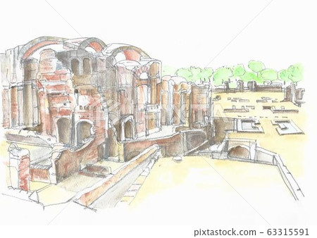 Cityscape of World Heritage, Italy, Tivoli and Villa Adriana Cityscape of World Heritage, Italy, Tivoli and Villa Adriana 63315591