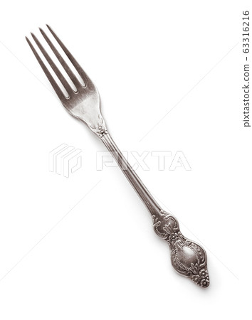Old silver fork 63316216