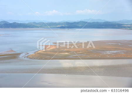 敖德山統一展望台眺望的朝鮮風景 63316496