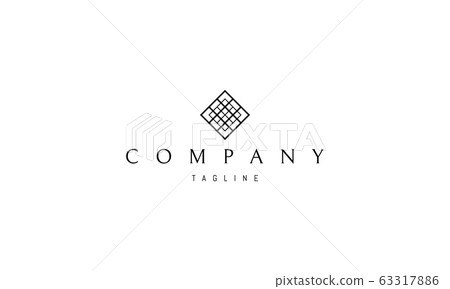 Vector logo on which an abstract image of a cube. Vector logo on which an abstract image of a cube. 63317886