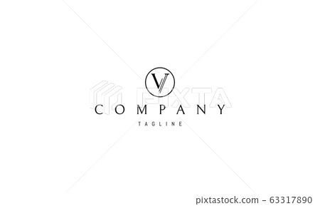 Vector logo on which an abstract image of a... - Stock Illustration ...