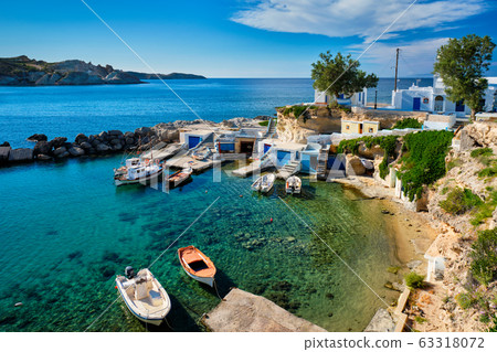 Mandrakia village in Milos island, Greece Mandrakia village in Milos island, Greece 63318072