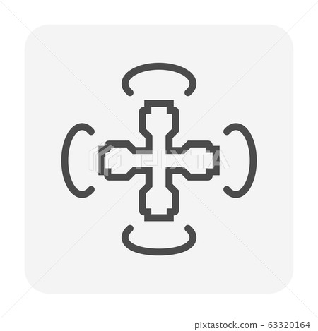 water sprinkler icon 63320164