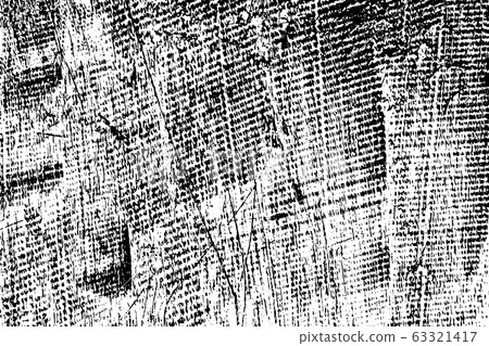 Black and white grunge. Distress overlay texture. Abstract surface dust and rough dirty wall background concept.  Distress illustration simply place over object to create grunge effect. Vector EPS10. 63321417