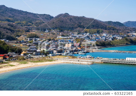 瀨戶內海海岸M野漁港的風景(香川縣東香川市) 瀨戶內海海岸M野漁港的風景(香川縣東香川市) 63322165