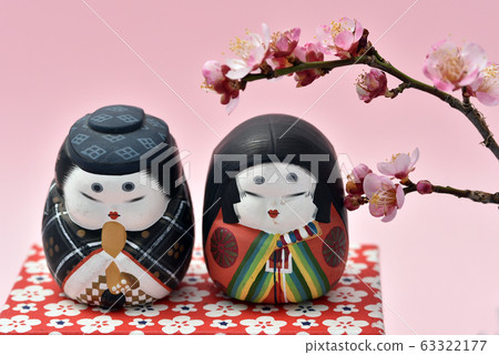 Hina doll plum blossom 63322177
