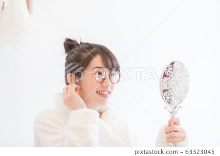 young woman young woman 63323045