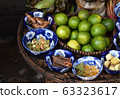 Set of Fresh Herbs and Ingredients for Tom yum. asian food, healthy or cooking concept. 63323617
