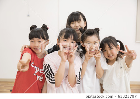 孩子們跳舞教室形象 孩子們跳舞教室形象 63323797