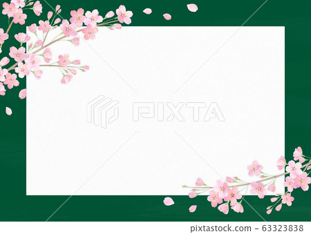 背景材料_黑板和櫻桃 63323838