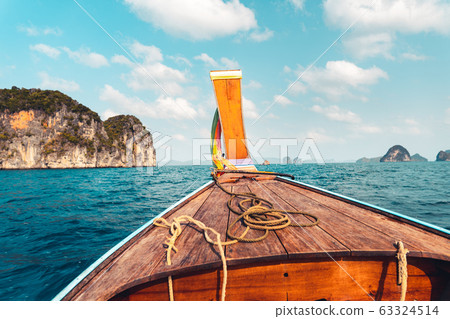 On the boat travel to the islands On the boat travel to the islands 63324514