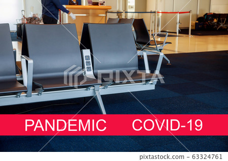 Global pandemic with coronavirus COVID-19 Empty Global pandemic with coronavirus COVID-19 Empty 63324761