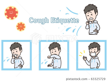 Cough etiquette Cough etiquette 63325729