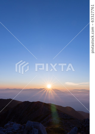 Morning of Southern Alps Morning of Southern Alps 63327761