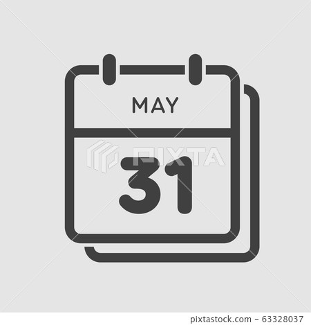 Calendar day 31 May, days of the year Calendar day 31 May, days of the year 63328037
