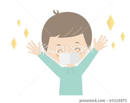 戴著面具的快樂男孩 戴著面具的快樂男孩 63328975