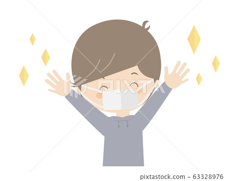 戴著面具的快樂男孩 戴著面具的快樂男孩 63328976