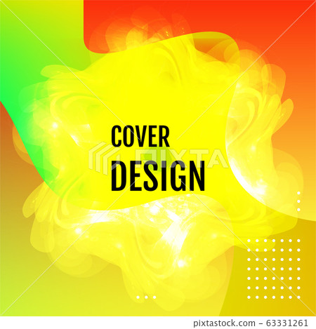 Abstract gradient background with trend colors. Vector. 63331261