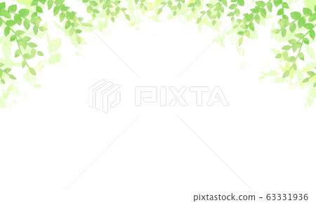 Hand-painted leaf frame Hand-painted leaf frame 63331936
