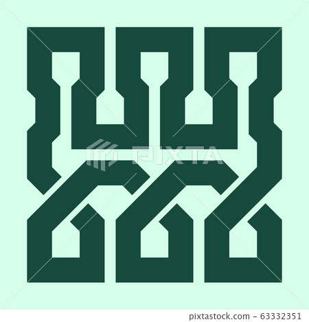 Celtic knot. Abstract ornament. Vector Celtic knot. Abstract ornament. Vector 63332351