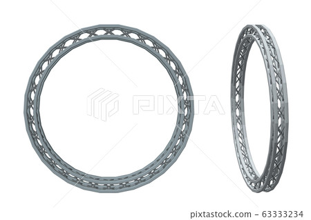 Truss circle. Isolated on white background. Vector 63333234