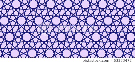 Arabic ornamental pattern. Vector illustration. 63333472
