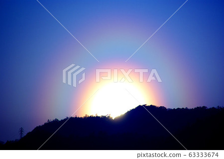 花粉光環日落 63333674