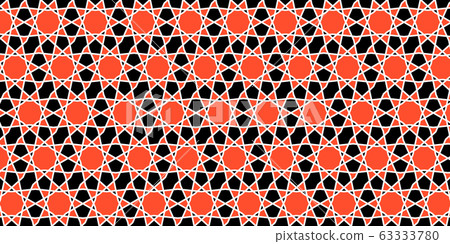 Geometric ornamental pattern. Vector illustration. 63333780