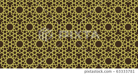 Arabic ornamental seamless pattern. Vector Arabic ornamental seamless pattern. Vector 63333781