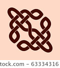 Celtic knot. Abstract ornament. Vector 63334316