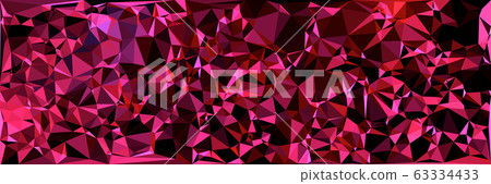 Abstract polygonal background. Triangular 63334433