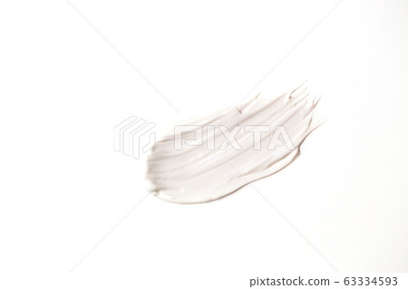 Cosmetic face cream, mask isolated on white background Cosmetic face cream, mask isolated on white background 63334593