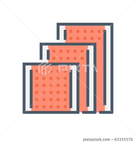 partition wall icon 63335570