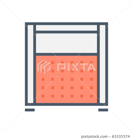 partition wall icon 63335574