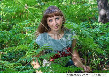 Girl in the forest 63336108