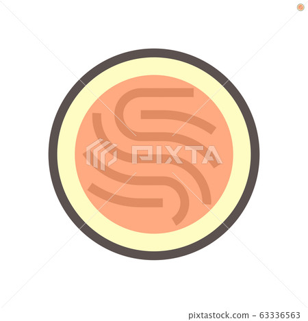 Noodle in bowl vector icon design for food graphic Noodle in bowl vector icon design for food graphic 63336563